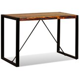  Blagovaonski stol od masivnog obnovljenog drva 120 cm | shoptok.hr