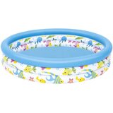 Bestway OCEAN LIFE POOL Bazen na napuhavanje, plava, veličina | shoptok.hr