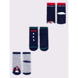 Yoclub Kids's Children's Christmas Terry 3Pack Socks SKF-X001U-AA0D-0002 Cene'.'