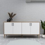 Hanah home hera 1676 oakwhite console Cene