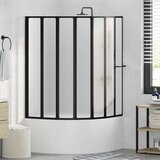 vidaXL paravan Crna 168 x 140 cm Aluminij Cene