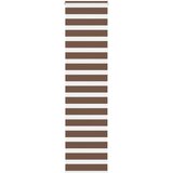 Zebra zavjesa smeđa 55x230 cm širina tkanine 50,9 cm poliester | shoptok.hr