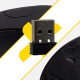 Izoxis bežični ergonomski vertikalni miš 2,4 GHz | shoptok.hr