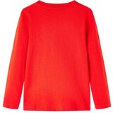  Dječja majica dugih rukava crvena 116 | shoptok.hr