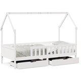 Maison Chic Otroška postelja - Otroški ležaj - Otroški posteljni okvir s predali 90x190 cm trdna borovina, (21698379) | Shoptok.si