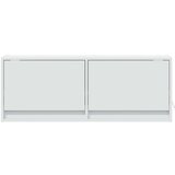  Zidni TV ormarić s LED svjetlima bijeli 100 x 31 x 38 cm | shoptok.hr