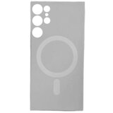  Silikonska futrola magsafe samsung color S24 ultra siva Cene