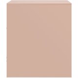 Noćni ormarići 2 kom ružičasti 34,5 x 39 x 44 cm čelični | shoptok.hr