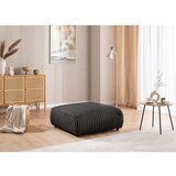 Ropez Temno siv tabure iz rebrastega žameta Justin – | Shoptok.si