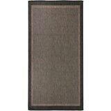 Vanjski tepih ravnog tkanja 100 x 200 cm tamnosmeđi | shoptok.hr