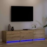 TV omarica z LED lučmi Oreh 162 x 34 x 40 cm Konstruiran les, (5000112843) | Shoptok.si