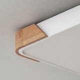  Brilagi - LED prigušiva svetiljka PILANA LED/48W/230V hrast/bela 42x42 cm + daljinski upravljač | Eponuda.com