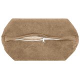  Jastuk s jastukom HEERLEN 6 kom. Sivosmeđa Mikrofibra Flis - Sivosmeđa Ø 15 x 40 cm 6 | shoptok.hr