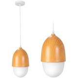 Toolight Viseća stropna svjetiljka Orzeszek Metal Wood APP952-1CP | shoptok.hr