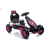 Lean_Toys Gokart na pedala G18 z guma kolesi Roza Cene