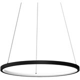 Viseći led luster na sajli hoop LED/27W/230V, prečnik 50 cm, 4000K, crne boje | Eponuda.com