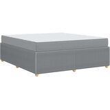 vidaXL krevetna konstrukcija Ostalo Svjetlosiva 180 x 200 cm tkanina | shoptok.hr