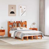  s regalom za knjige bez madraca 150x200 cm od borovine | shoptok.hr