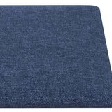  Zidna uzglavlja 12 pcs Plava 30 x 15 cm tkanina | shoptok.hr