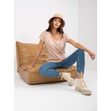 BASIC Feel Good T-shirt-B-014.43-beige | Shoptok.si