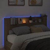  Krevetna ploča s LED-om s policom Sonoma 180 x 16,5 x 103,5 cm | Eponuda.com