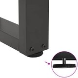  Noge za klub stolić V-oblika 2 kom antracit 50 x (30-31,3) cm čelik | shoptok.hr