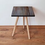 Hanah home Shp120 - navy blue navy bluebrown side table Hanah home Shp120 - navy blue navy bluebrown side table Slike