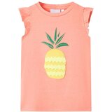  Dječja majica neonskokoraljna 128 | shoptok.hr