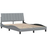 vidaXL Okvir za krevet bez madraca svjetlosivi 140x200 cm od tkanine | shoptok.hr