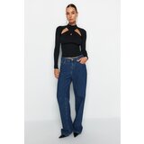 Trendyol Black Window/Cut Out Knitwear Sweater | Shoptok.si