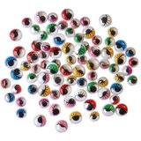 Playbox Set obojenih pokretnih očiju s trepavicama 7-10 mm, 230 komada | shoptok.hr
