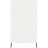 Zaslon za privatnost 100 x 50 x 180 cm Čelik Bijela | shoptok.hr
