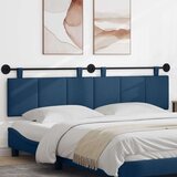  Držeće uzglavlje Zidne Prugasti Plava 210 x 55 x 5 cm tkanina - Plava 200 cm bez LED | shoptok.hr