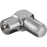 Zed Electronic konektor F-ženski na RF muški pod kutom | Eponuda.ba