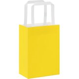  Papirnate vrećice 250 kom s ručkama žute 15x8x21 cm | shoptok.hr