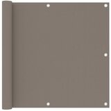 Balkonski Balkonsko platno taupe 90x400 cm oksford blago, (20610686) | Shoptok.si