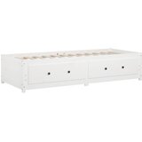  Dnevni krevet bez madraca bijeli 90 x 200 cm masivna borovina | shoptok.hr