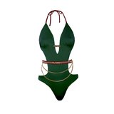 DEVI COLLECTION Ženski jednodelni kupaći kostim Moly zimzeleni | Eponuda.com