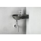 Sapho Crni kameni umivaonik za WC 40x23 cm Blok – | shoptok.hr