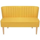 vidaXL Sofa 117x55,5x77 cm Tkanina Žuta | shoptok.hr