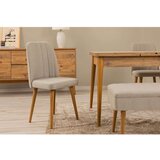 Hanah home Vina 1005 - Oak, Cream WalnutDark Blue Chair | ePonuda.com