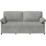 SOFA za 3 osobe Svjetlosiva 198 x 83 x 95 cm Baršun | Eponuda.ba