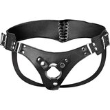 Strap U Bodice Corset Style Strap On Harness Black | shoptok.hr