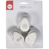 RAYHER Set luknjačev, Srce, Metulj, Cvet, set 3, (22006152) | Shoptok.si