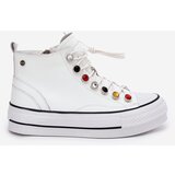 GOE Leather High Top Sneakers Women | Shoptok.si
