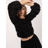 Italy Moda Blouse-MI-BZ-26158.20-black Cene