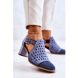 Maciejka Women's Leather Openwork Boots | shoptok.hr