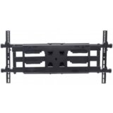 Manhattan stenski tv nosilec roka 75kg, dvojna roka, naklon -15°do 5°, črne barve 461290 | Shoptok.si