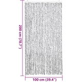  Zastor protiv muha svjetlosivi i tamnosivi 100x200 cm od šenila | Eponuda.com
