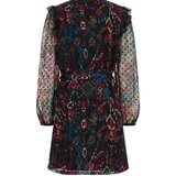 WE Fashion Obleka mešane barve / črna | Shoptok.si